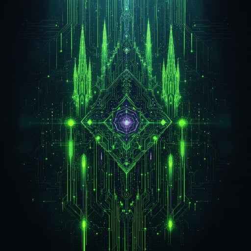 Neon Gothic Interface