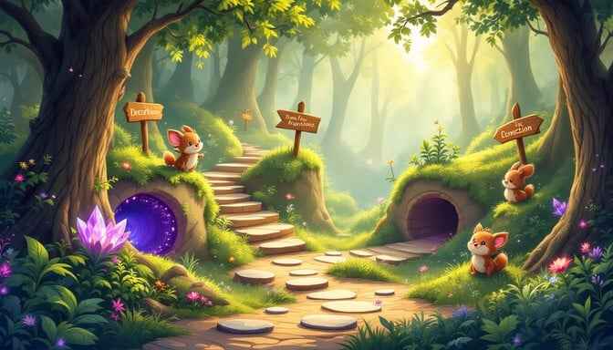 Magical Forest Crossroads Magical Forest Crossroads