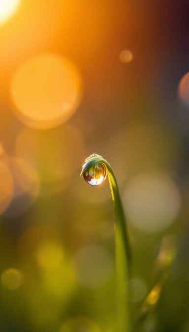 Dewdrop Catches Light Dewdrop Catches Light
