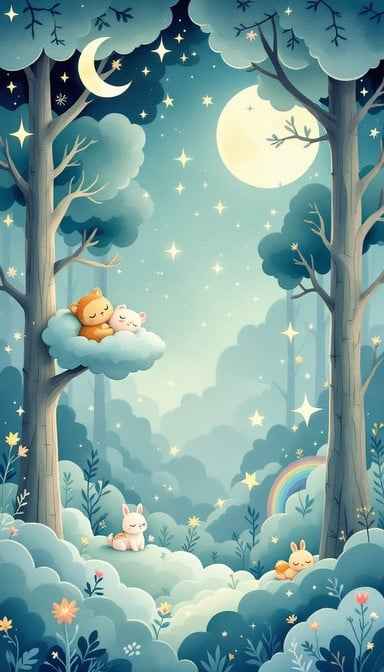 Moonlit Forest Dreams