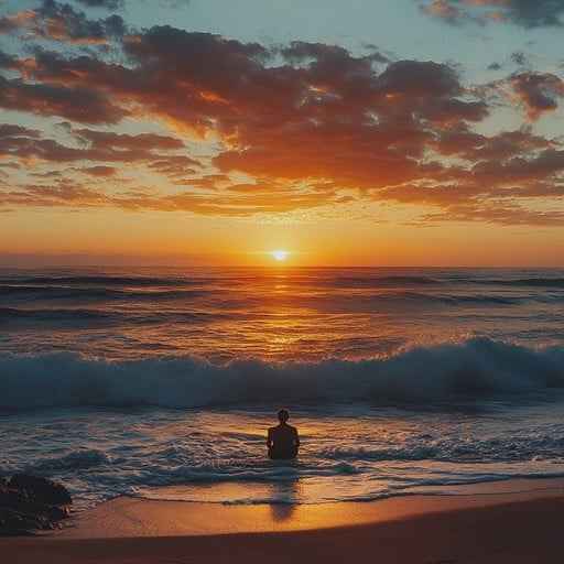 Sunset Beach Meditation