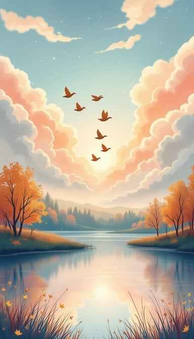 Ducks Flying Home