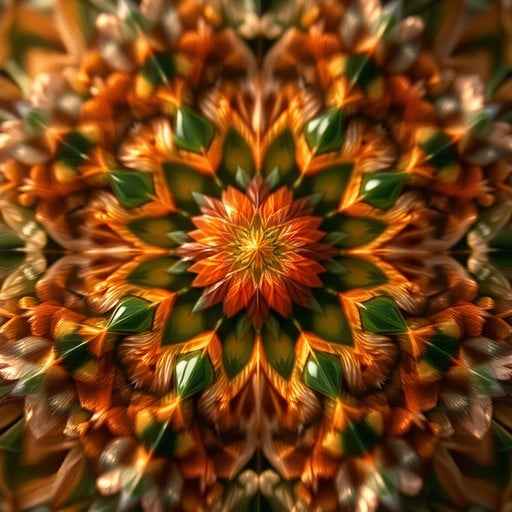 Kaleidoscopic Nature Pattern
