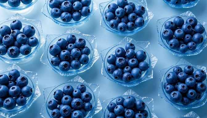 Fresh Blueberry Portions Fresh Blueberry Portions