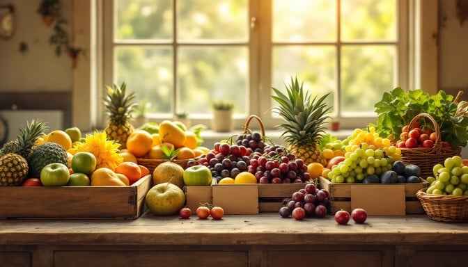 Fresh Fruit Display