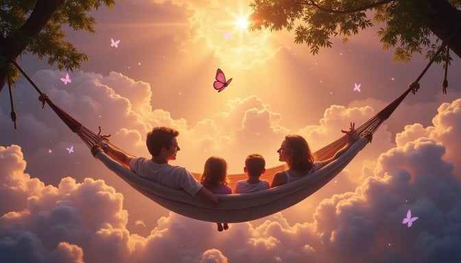 Celestial Sunset Sanctuary