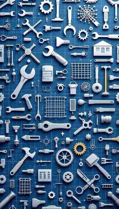 Tools In Blue Tools In Blue