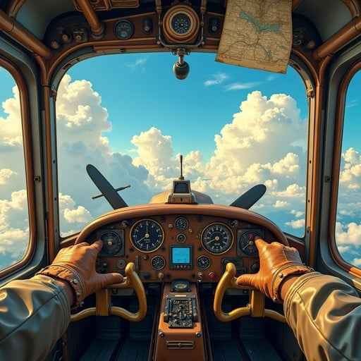 Vintage Flight Controls
