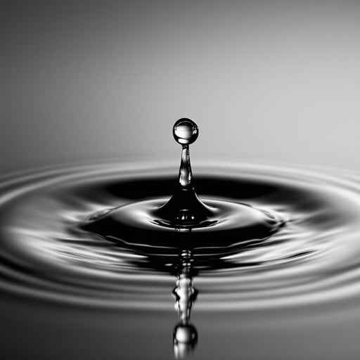 Suspended Water Drop Suspended Water Drop