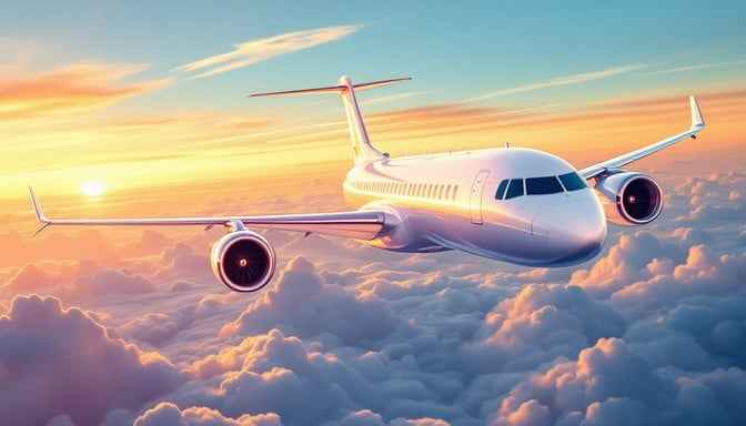 Sunset Sky Journey