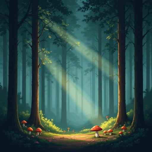 Mystical Forest Light