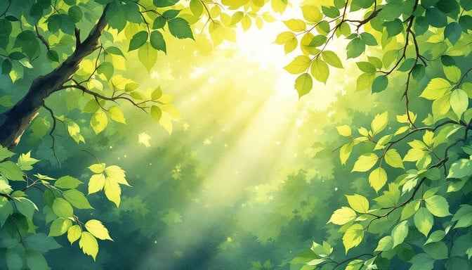 Dappled Forest Light
