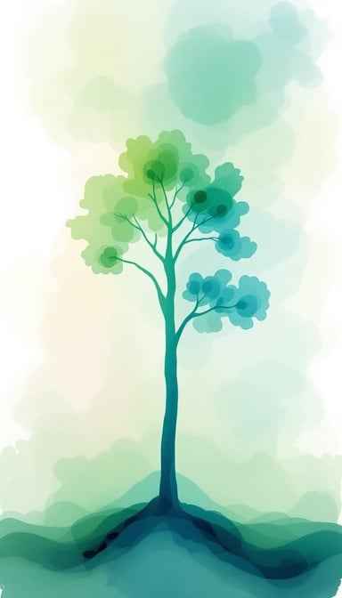 Serene Tree Rising Serene Tree Rising