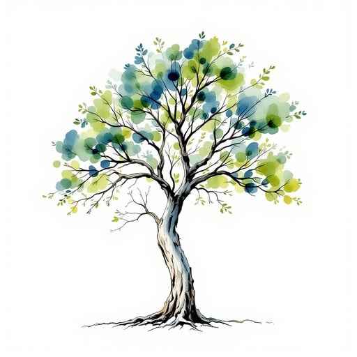 Serene Tree Whispers Serene Tree Whispers