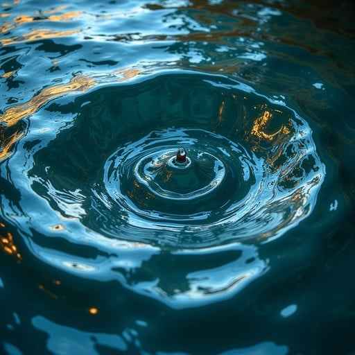 Liquid Blue Vortex