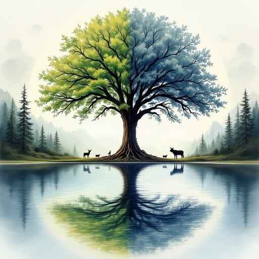 Nature's Perfect Mirror Nature's Perfect Mirror