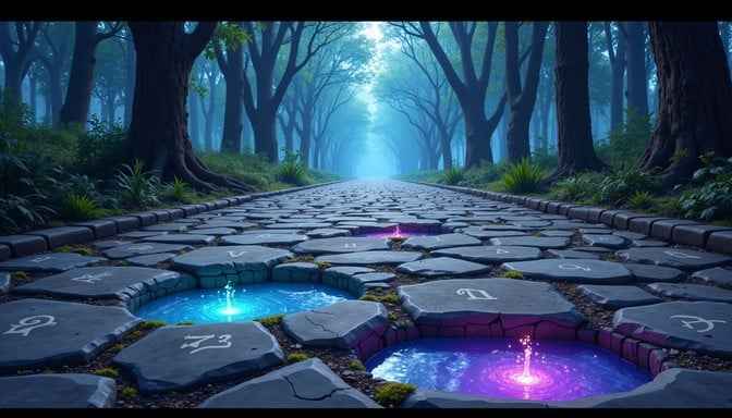 Mystical Stone Path