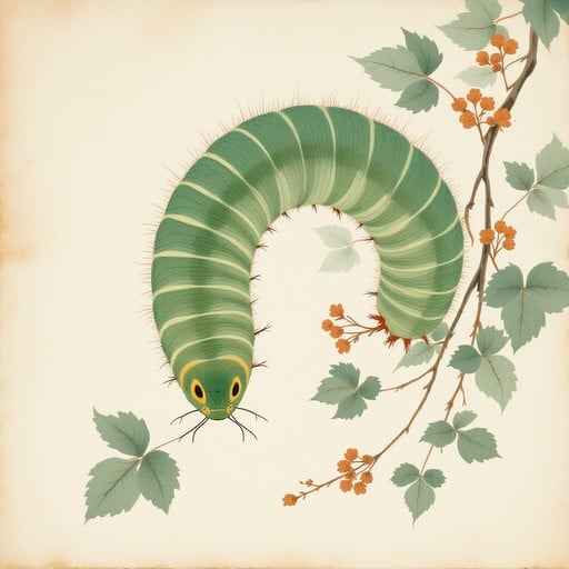 Graceful Green Caterpillar Graceful Green Caterpillar