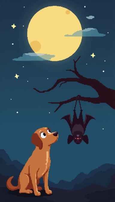 Moonlit Animal Friends