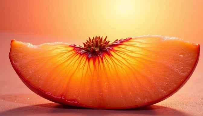 Vibrant Peach World