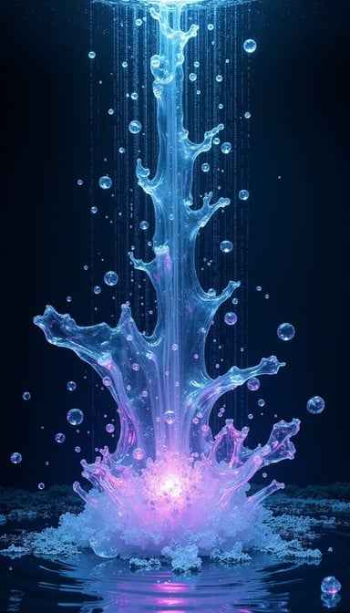 Cyber Liquid Glow