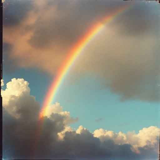 Vintage Rainbow Arc
