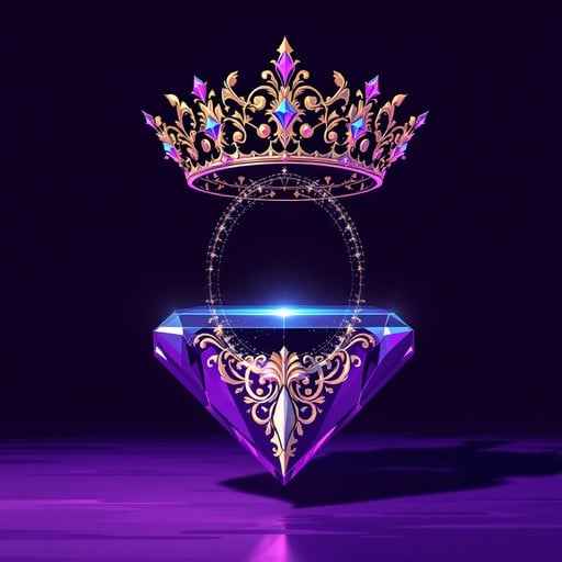 Royal Crystal Mirror
