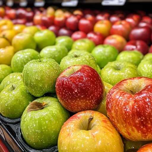 Colorful fresh apples Colorful fresh apples
