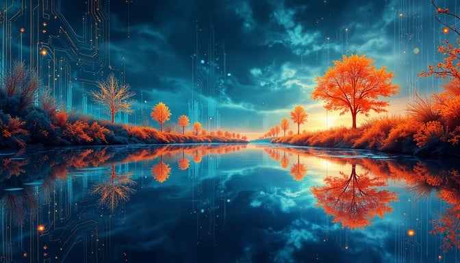 Digital Nature Reflection Digital Nature Reflection
