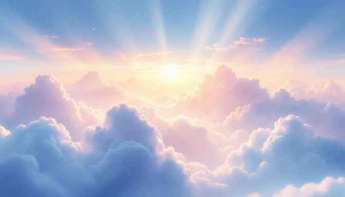 Heavenly Light Breaks