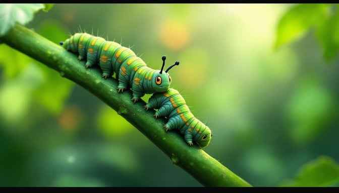 Caterpillar's Green Journey