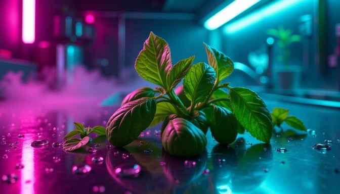 Neon Basil Fusion