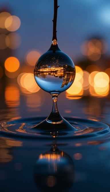 Illuminated Water Orb