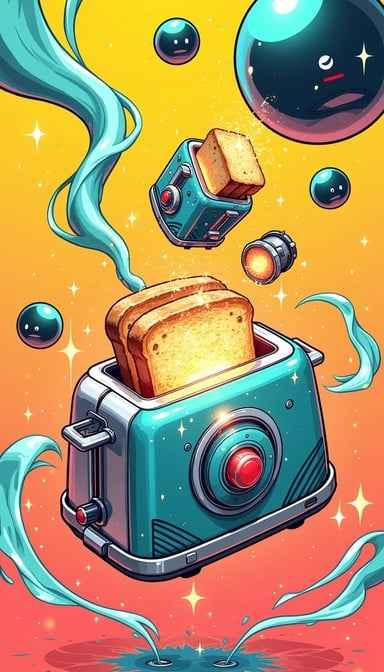Magical Floating Toaster
