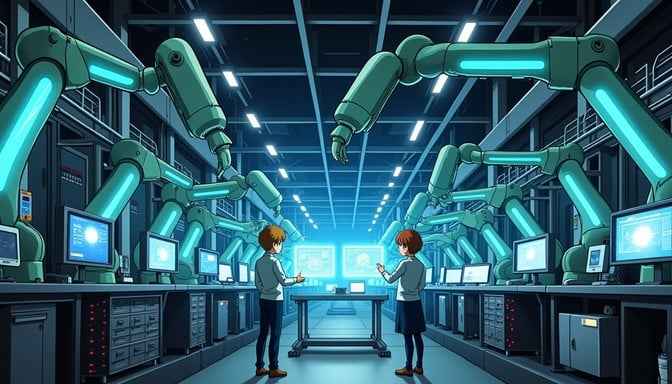 High-Tech Manufacturing Anime High-Tech Manufacturing Anime