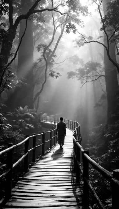 Misty Forest Journey