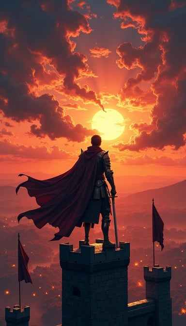 Sentinel At Sunset