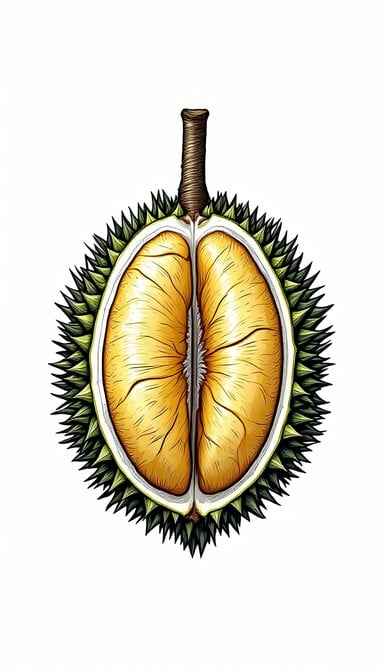 Durian's Golden Heart Durian's Golden Heart