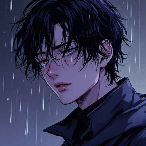 Midnight Rain Portrait