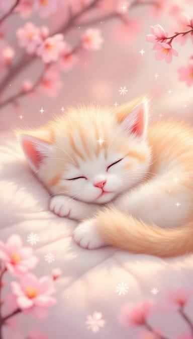 Dreamy Kitten Sleeps Dreamy Kitten Sleeps