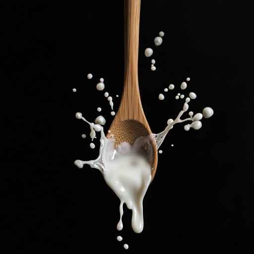 Dynamic milk splash Dynamic milk splash