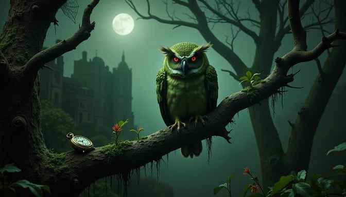 Moonlit Owl Guardian Moonlit Owl Guardian