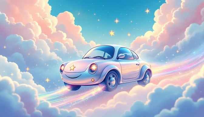 Dreamy Cloud Car