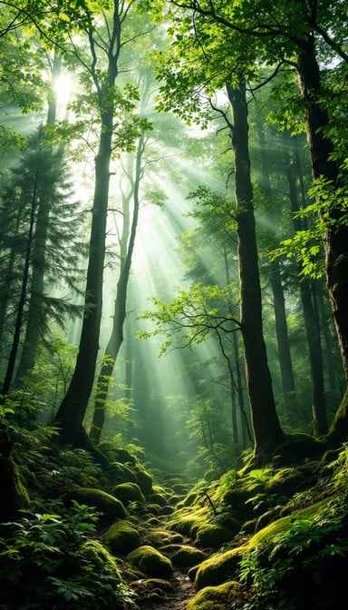 Mystical Forest Rays