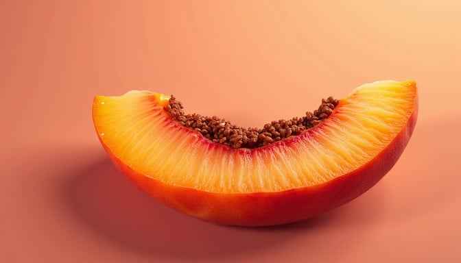 Juicy Peach Slice