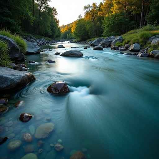 Silky River Flow Silky River Flow