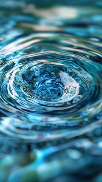 Rippling Water Art