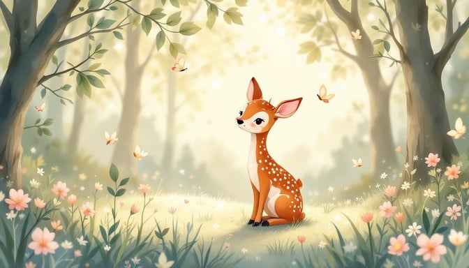 Enchanted Forest Fawn