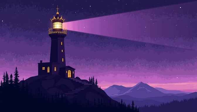 Majestic Mountain Lighthouse