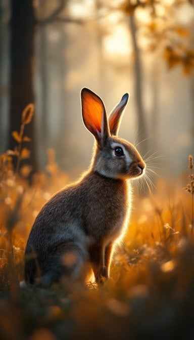 Golden Hour Bunny